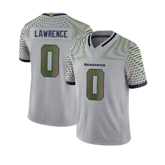 Mens or Youths Choose DeMarcus Lawrence Royal Blue Vapor Stitched Jersey